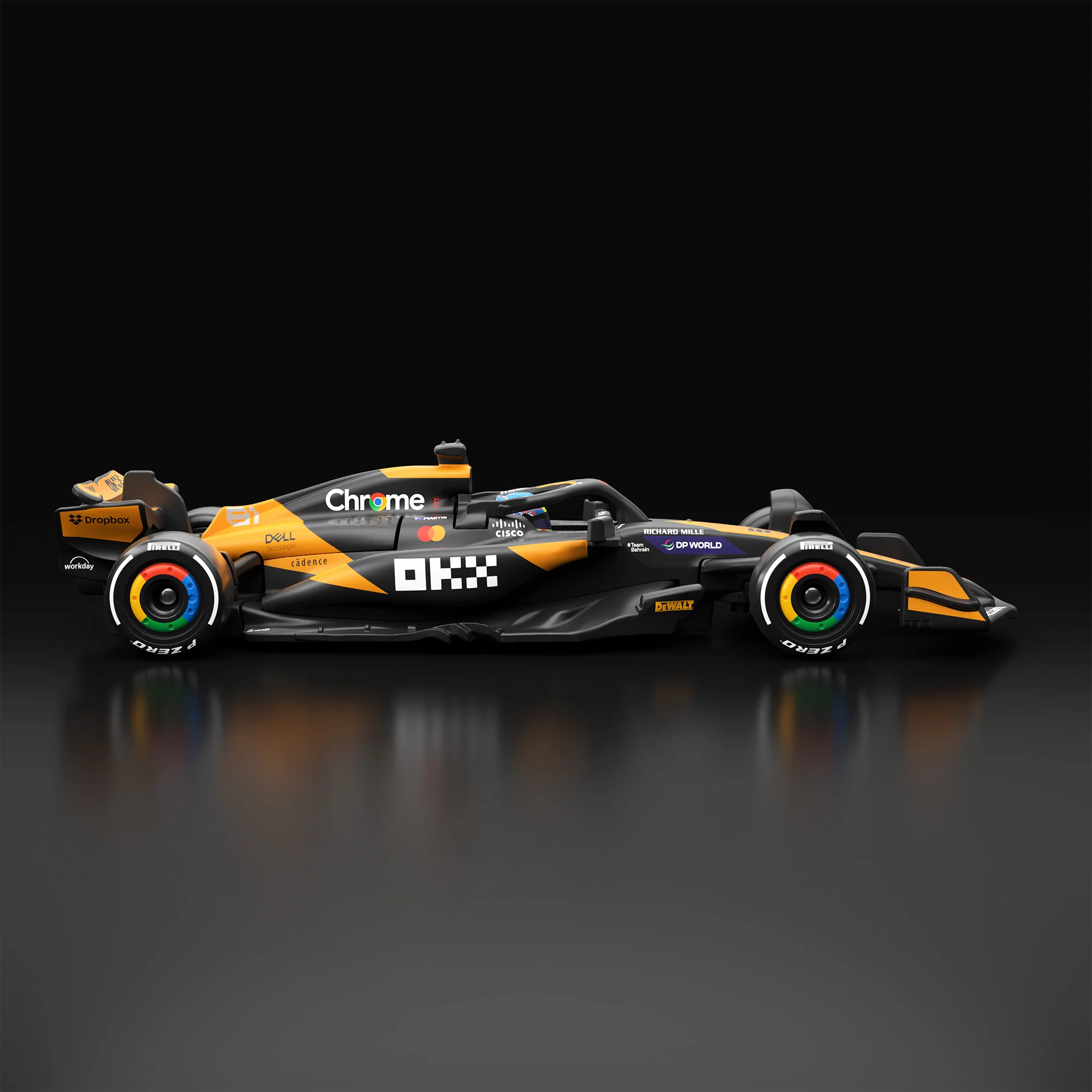 Hot Wheels® F1® Series: McLaren Formula 1® Team MCL38 Car #81 - Image 4