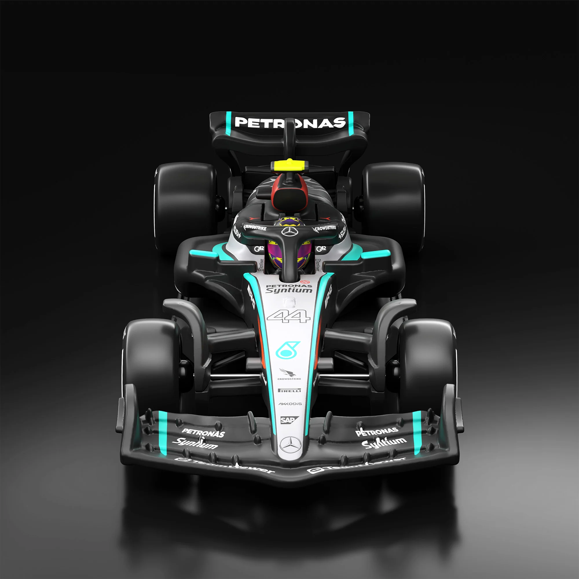 Hot Wheels® F1® Series: Mercedes-AMG PETRONAS Formula One™ Team W15 Car #44 - Image 2