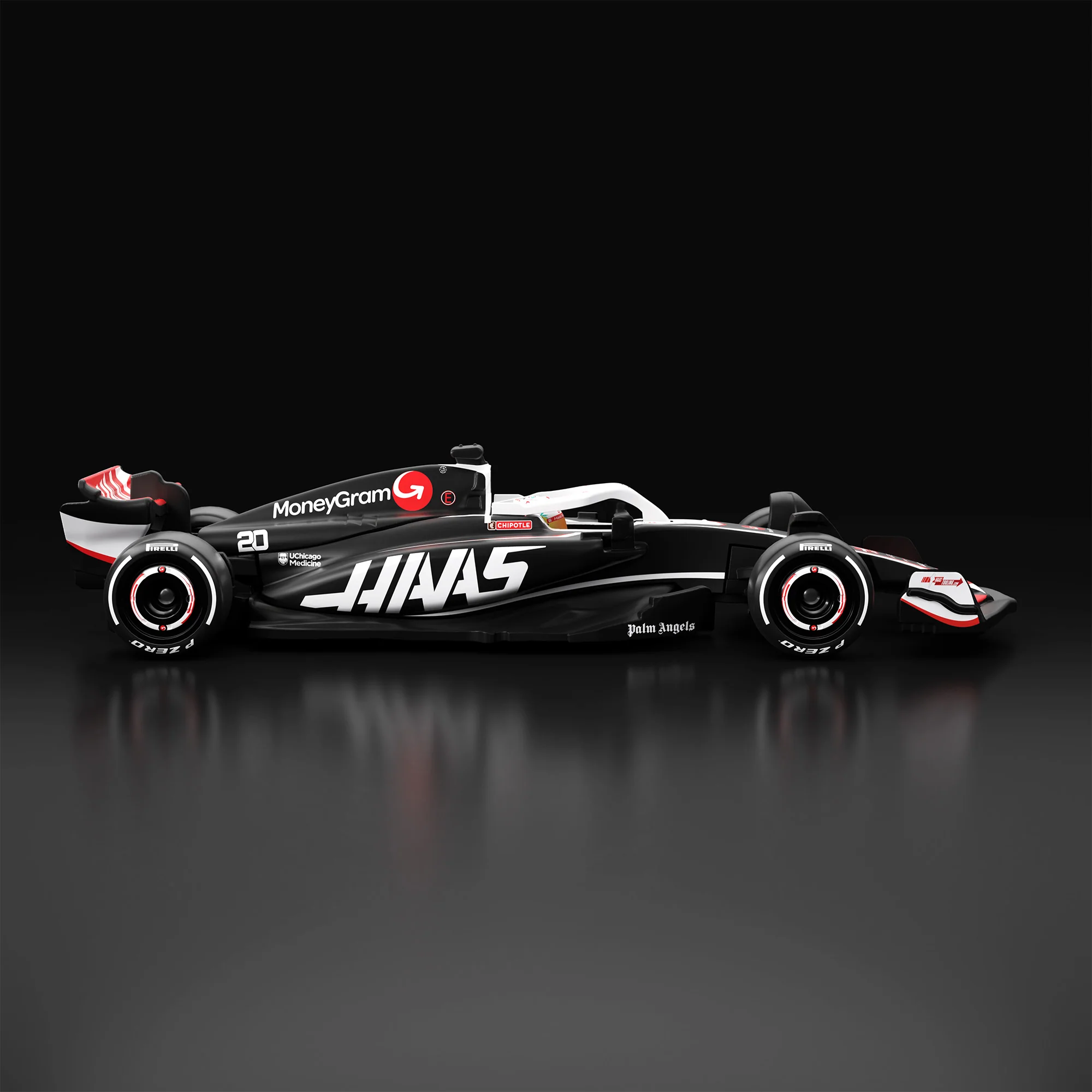 Hot Wheels® F1® Series: MoneyGram Haas F1® Team VF-24 Car #20 - Image 4