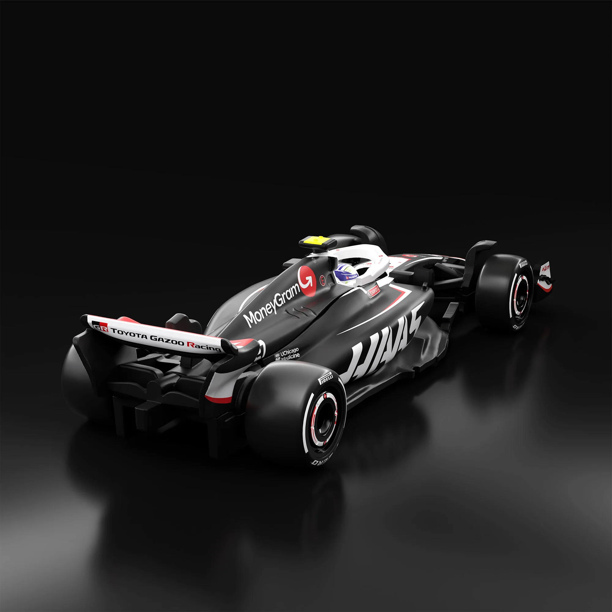 Hot Wheels® F1® Series: MoneyGram Haas F1® Team VF-24 Car #27 - Image 3