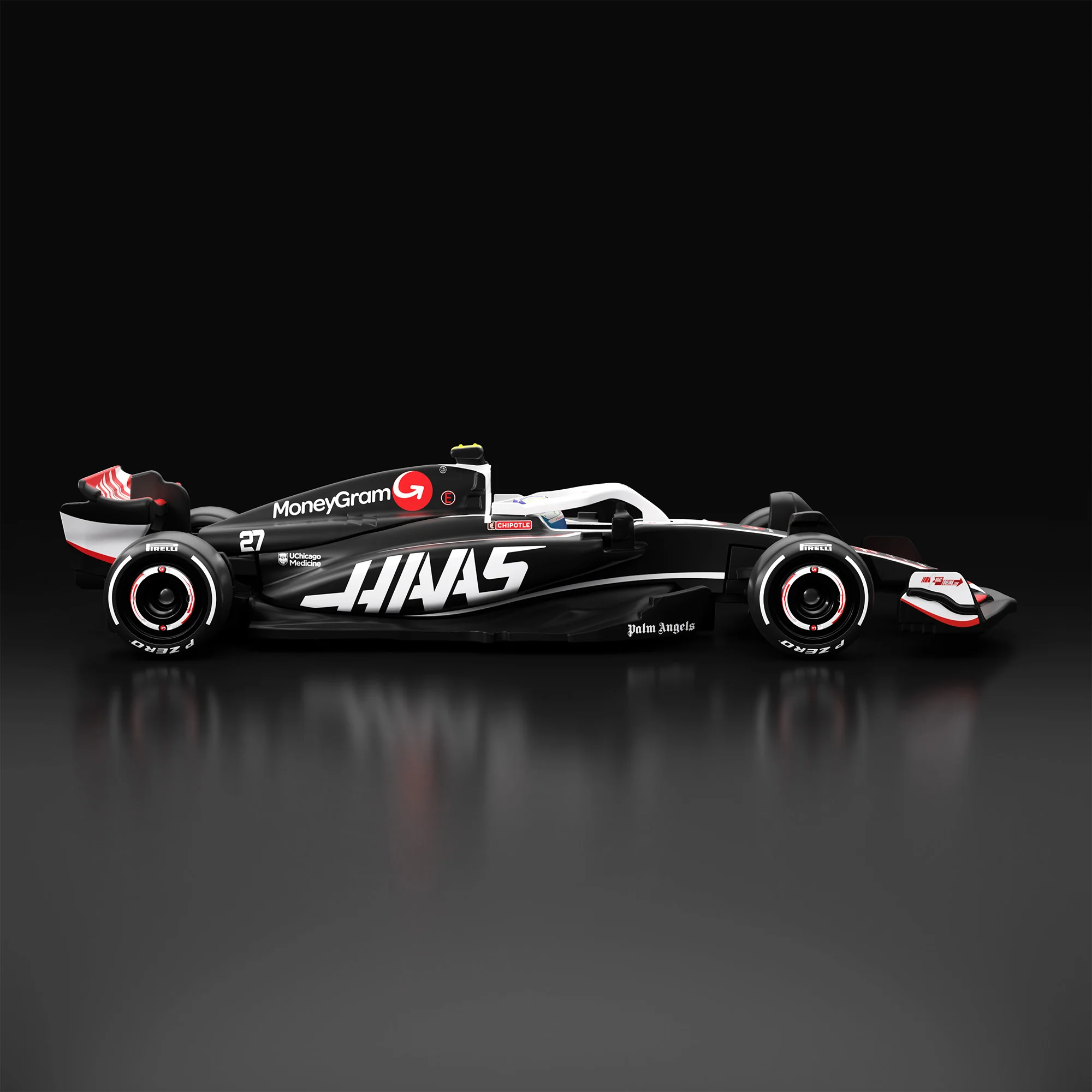 Hot Wheels® F1® Series: MoneyGram Haas F1® Team VF-24 Car #27 - Image 4