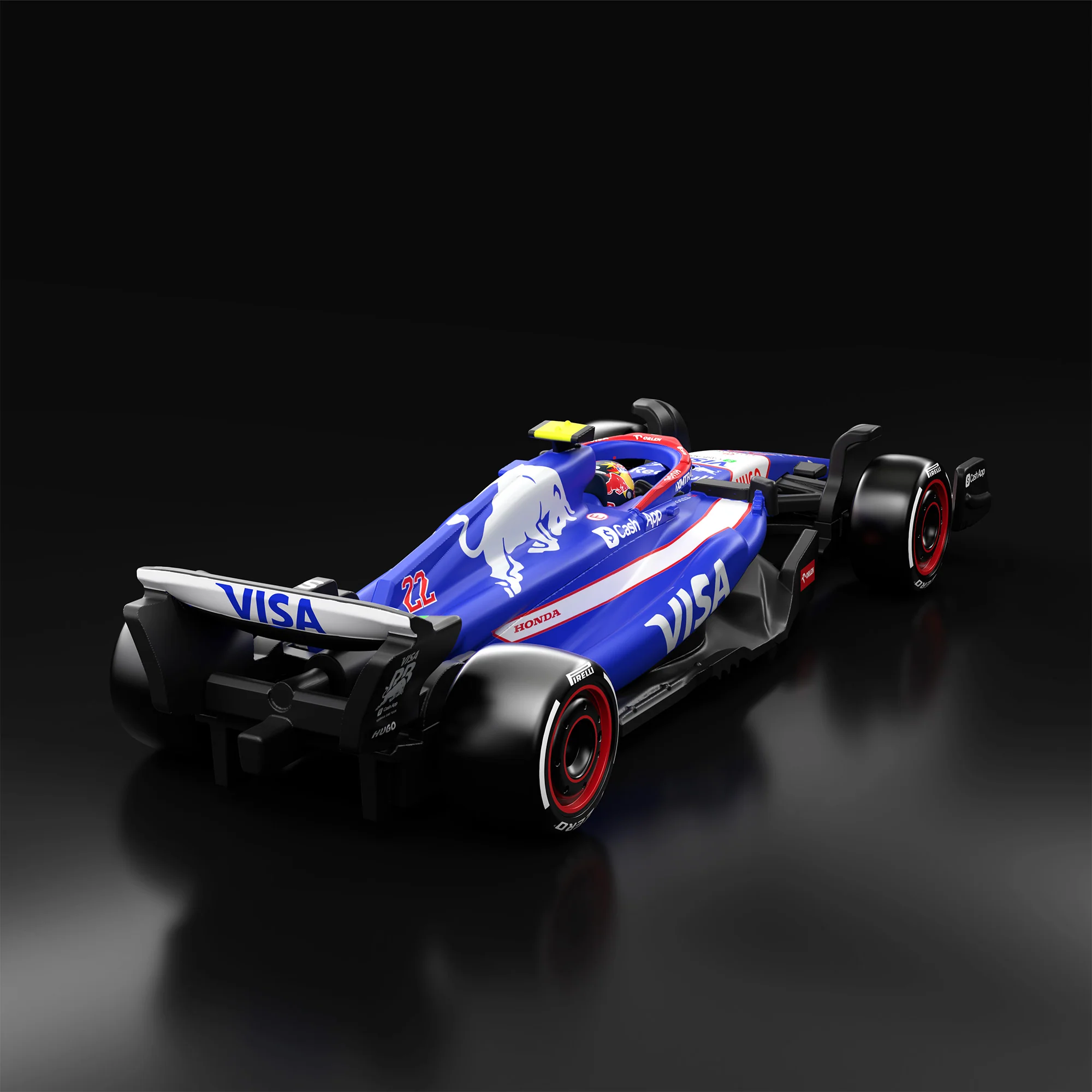 Hot Wheels® F1® Series: Visa Cash App Racing Bulls Formula One™ Team VCARB 01 Car #22 - Image 3
