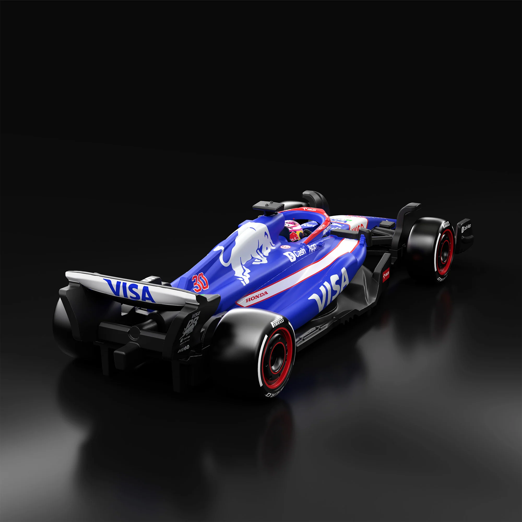 Hot Wheels® F1® Series: Visa Cash App Racing Bulls Formula One™ Team VCARB 01 Car #30 - Image 3