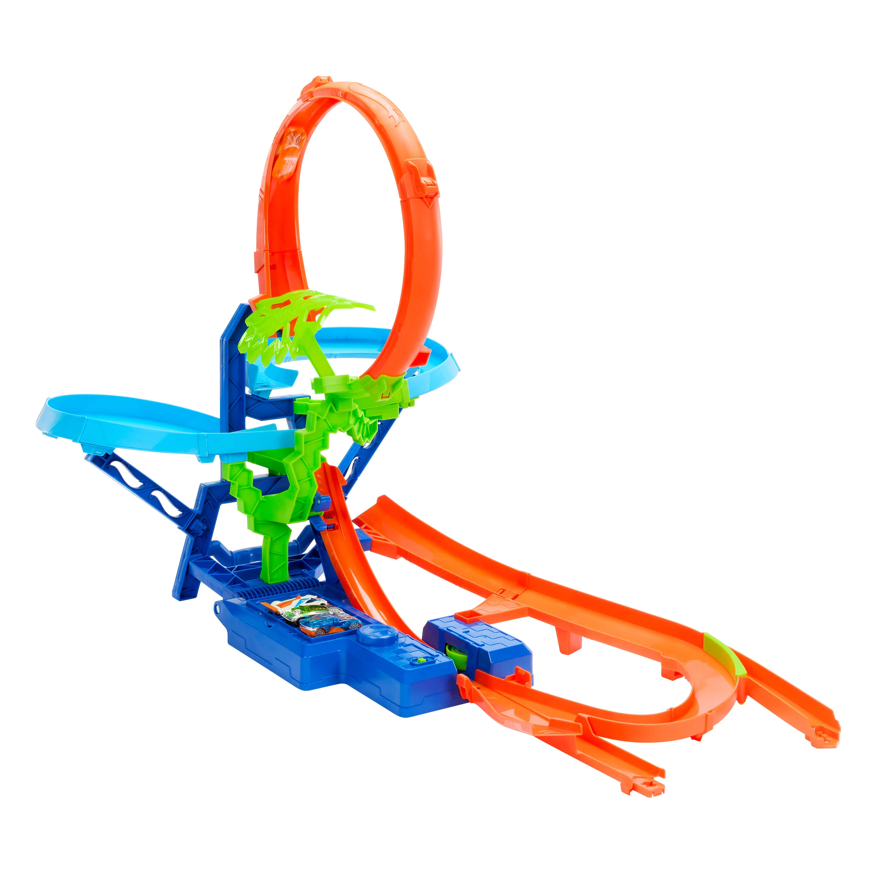 Hot Wheels Stunt Tracks Mid-Air Crash - Image 5