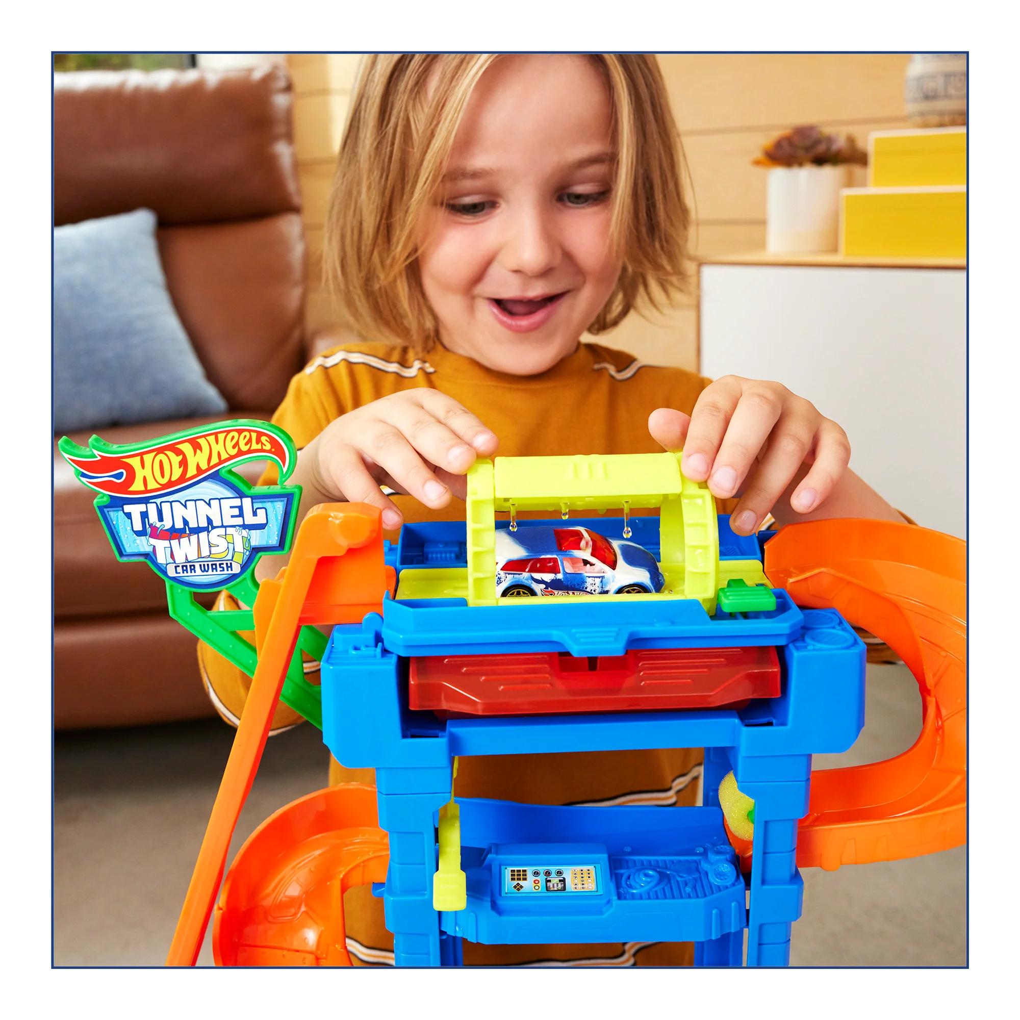 Hot Wheels Tunnel Twist Car Wash - Image 7