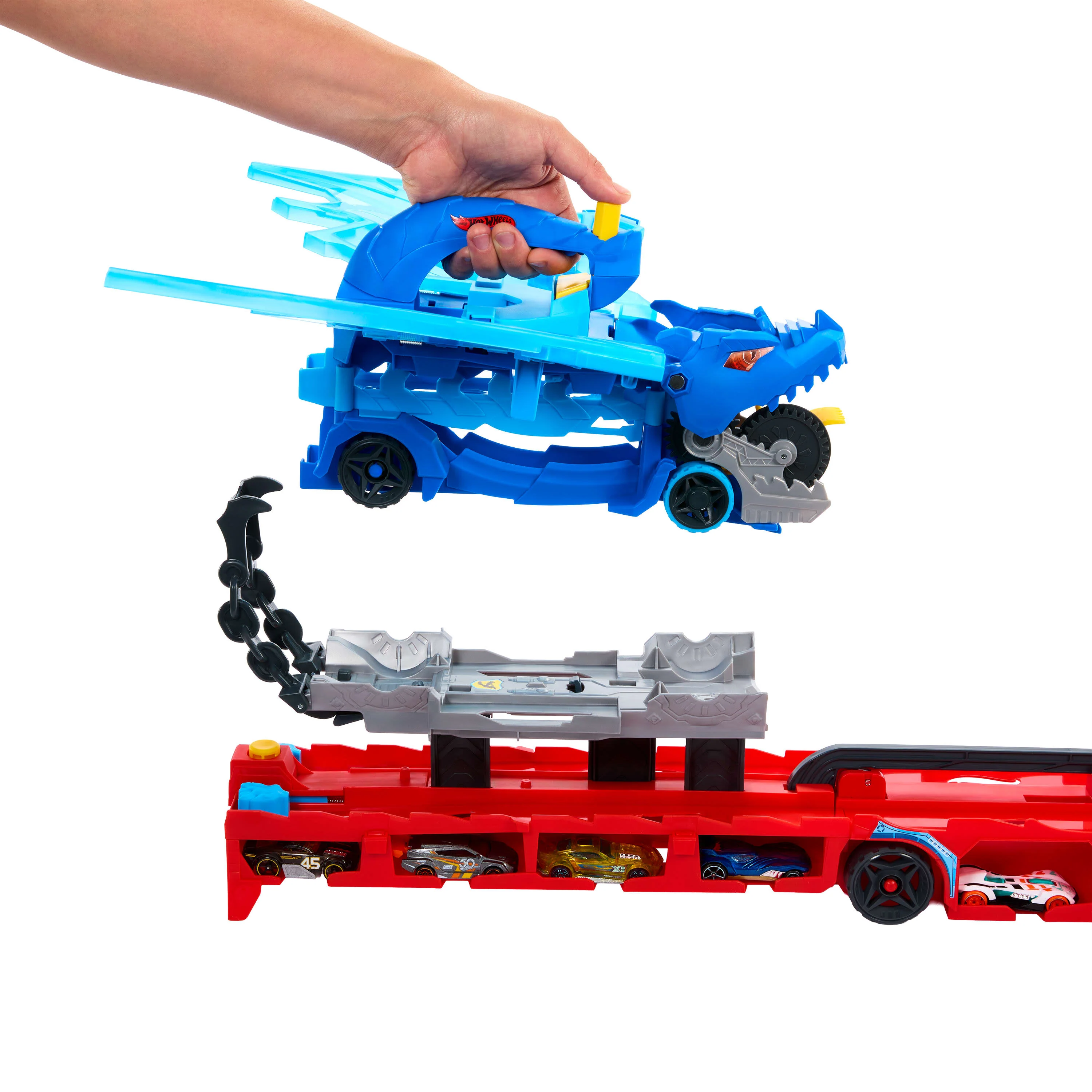 Hot Wheels Ultimate Dual Dragon Transporter - Image 5
