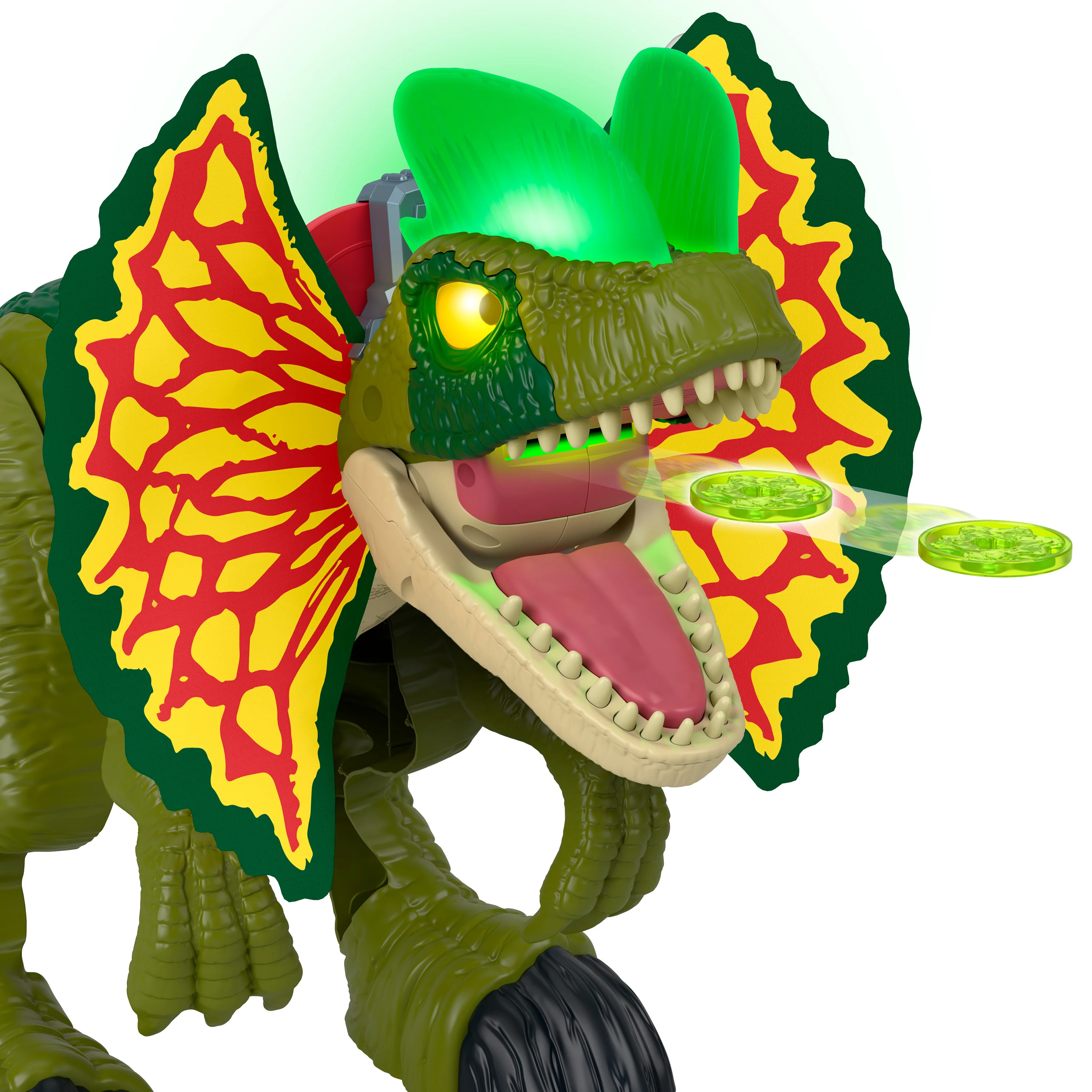 Imaginext Jurassic World Attack Mode Dilophosaurus - Image 6
