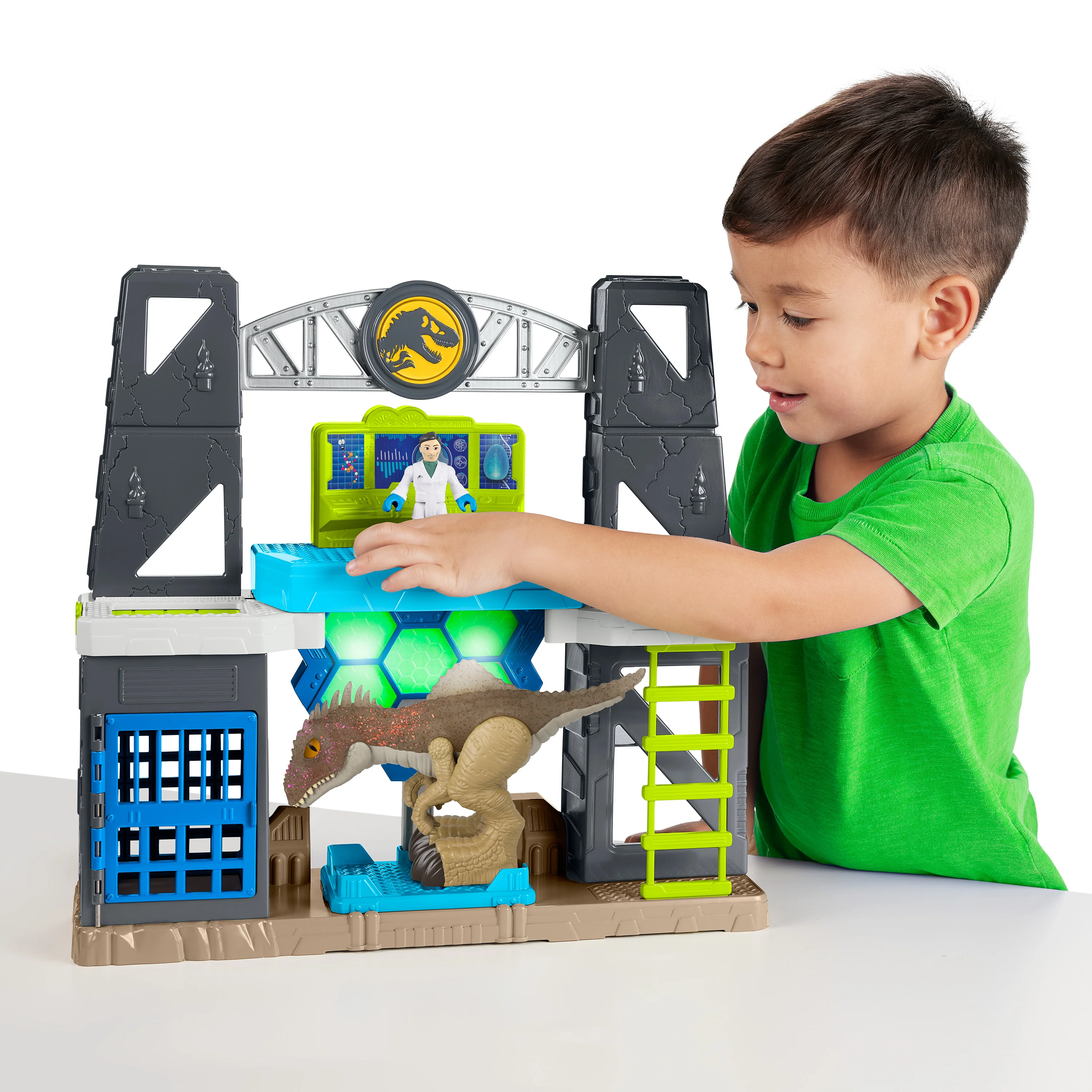 Imaginext Jurassic World Scan & Glow Dino Playset - Image 3