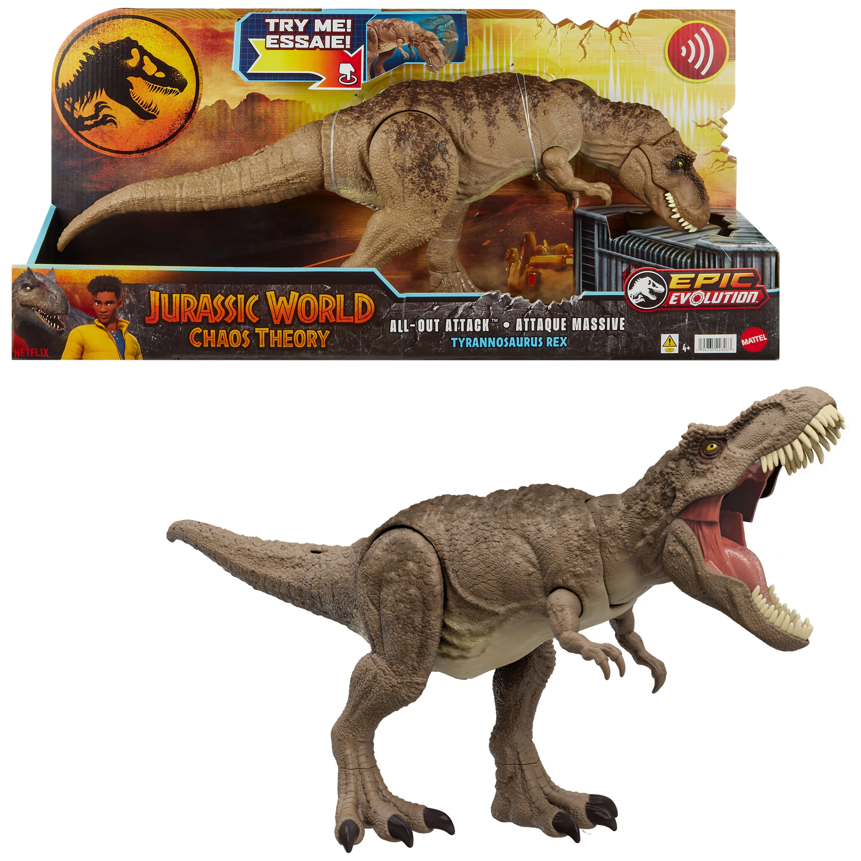 Jurassic World All-Out Attack Tyrannosaurus Rex - Image 8
