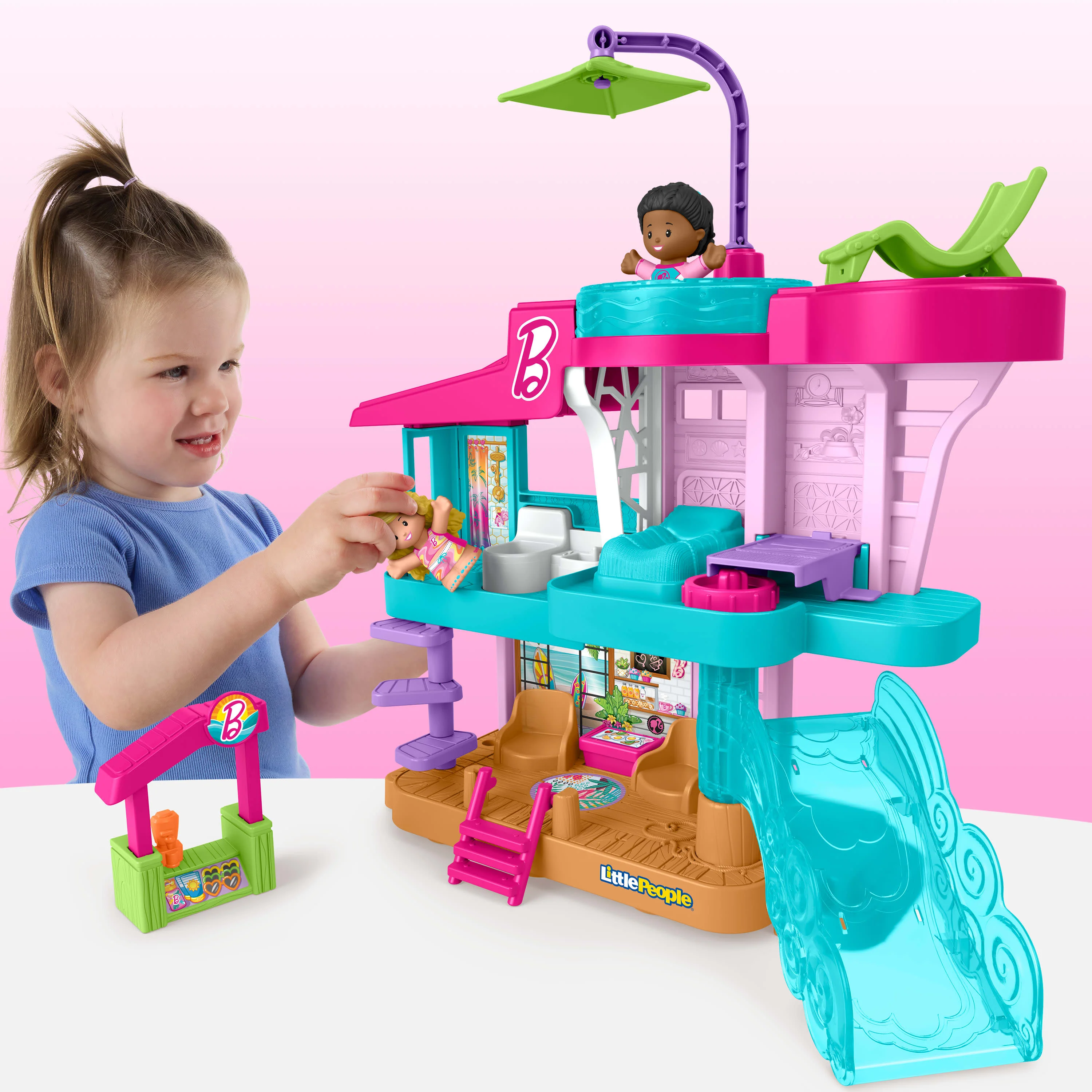 Little People Barbie Beach House - Image 10