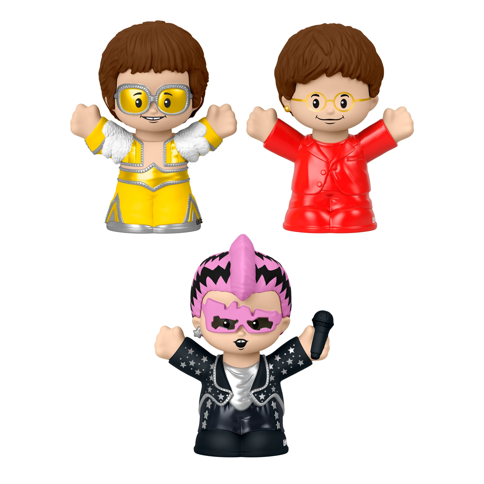 Little People Collector Elton John Special Edition Set For Adults & Fans, 3 Figures - Image 5