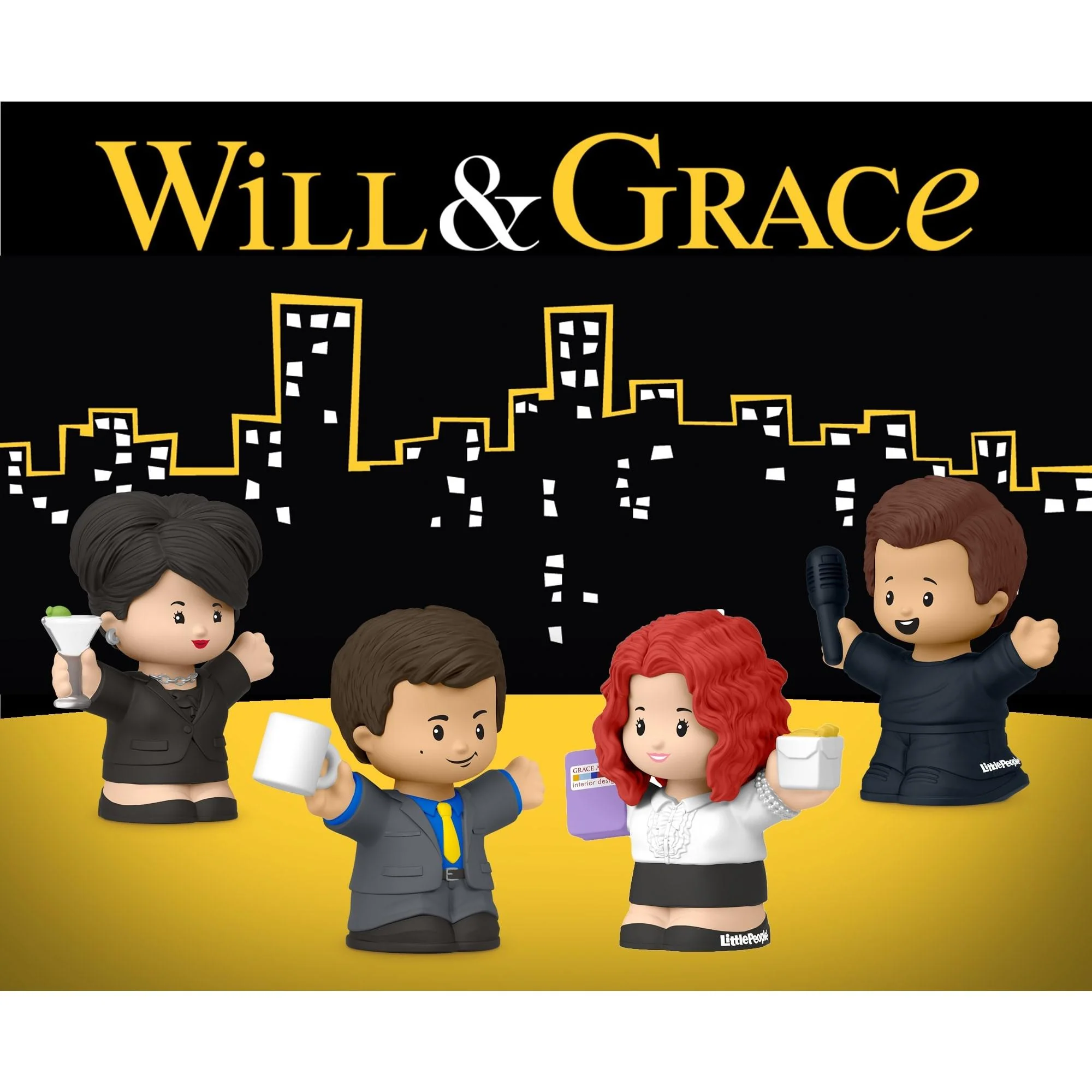 Little People Collector Will and Grace TV Series Special Edition Set - Image 10