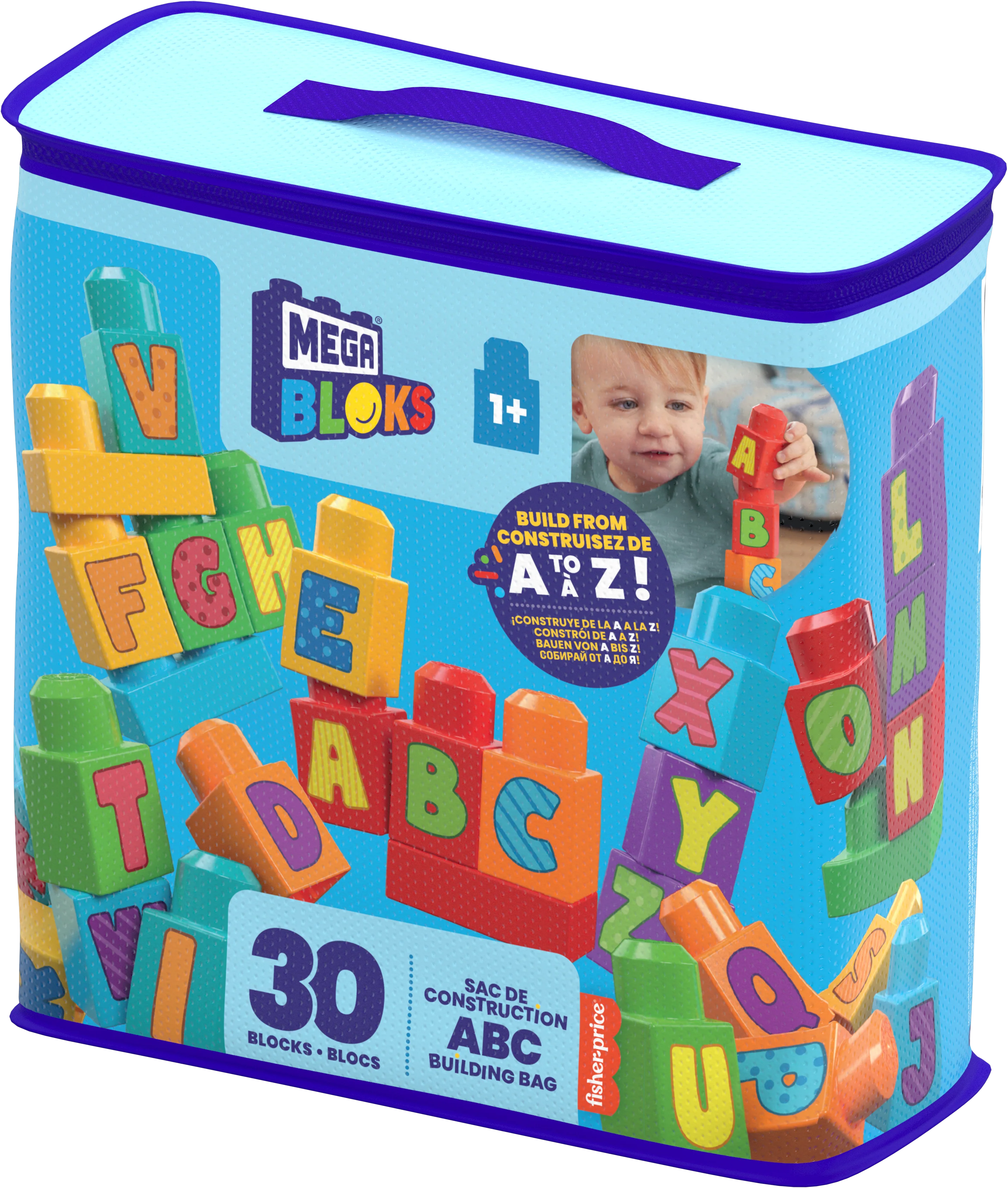 Mega Bloks Abc Building Bag