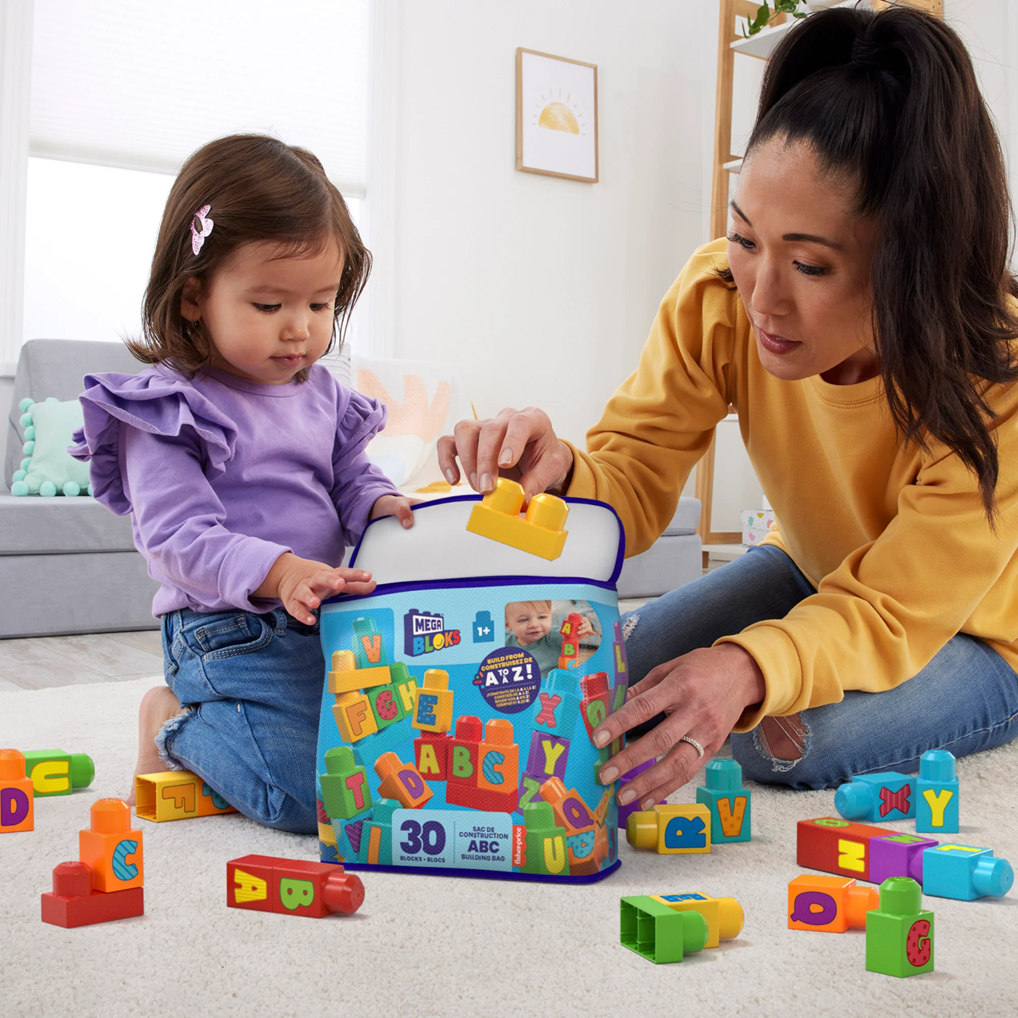 Mega Bloks Abc Building Bag - Image 7