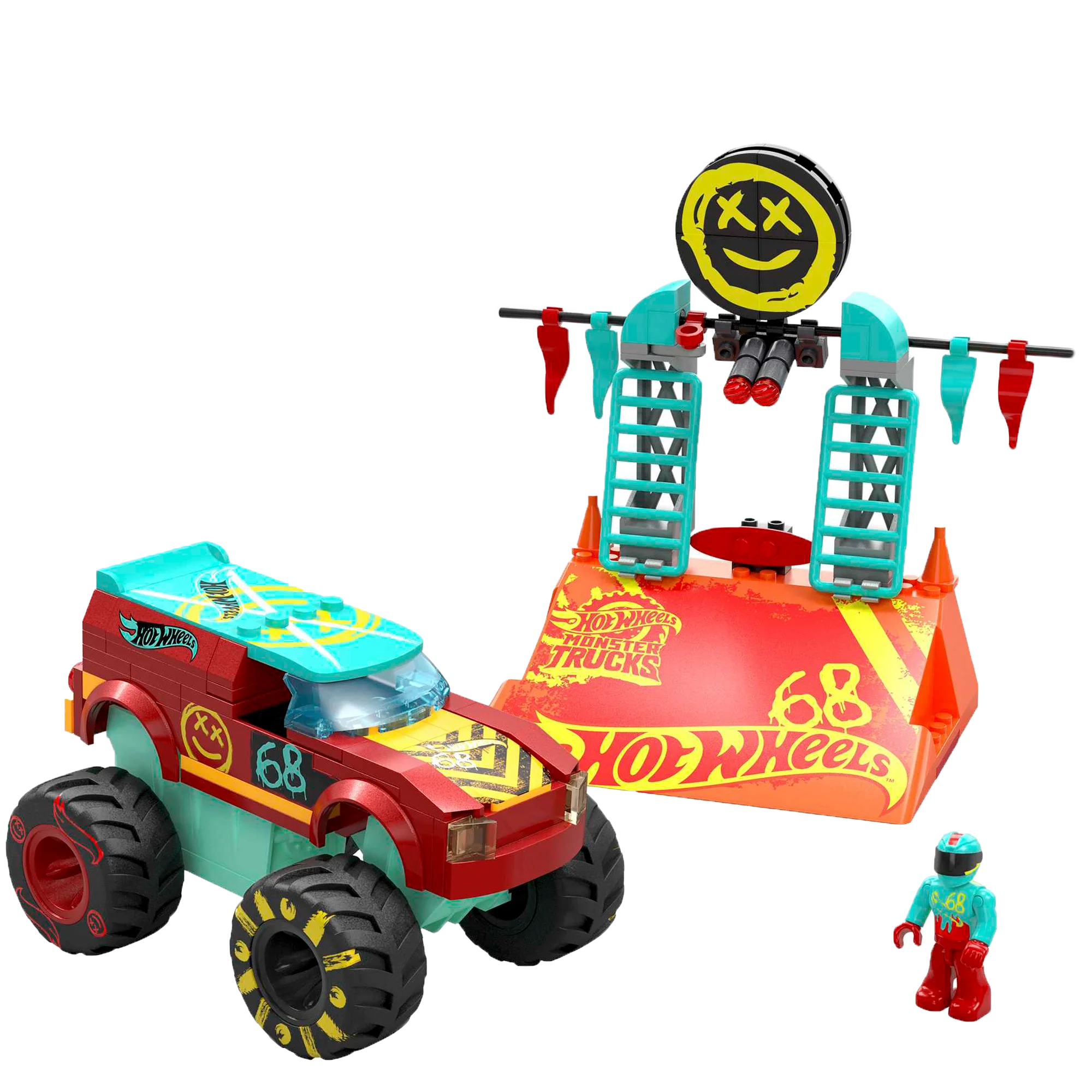 Mega Hot Wheels Smash 'N Crash Demo Derby Extreme Trick Course