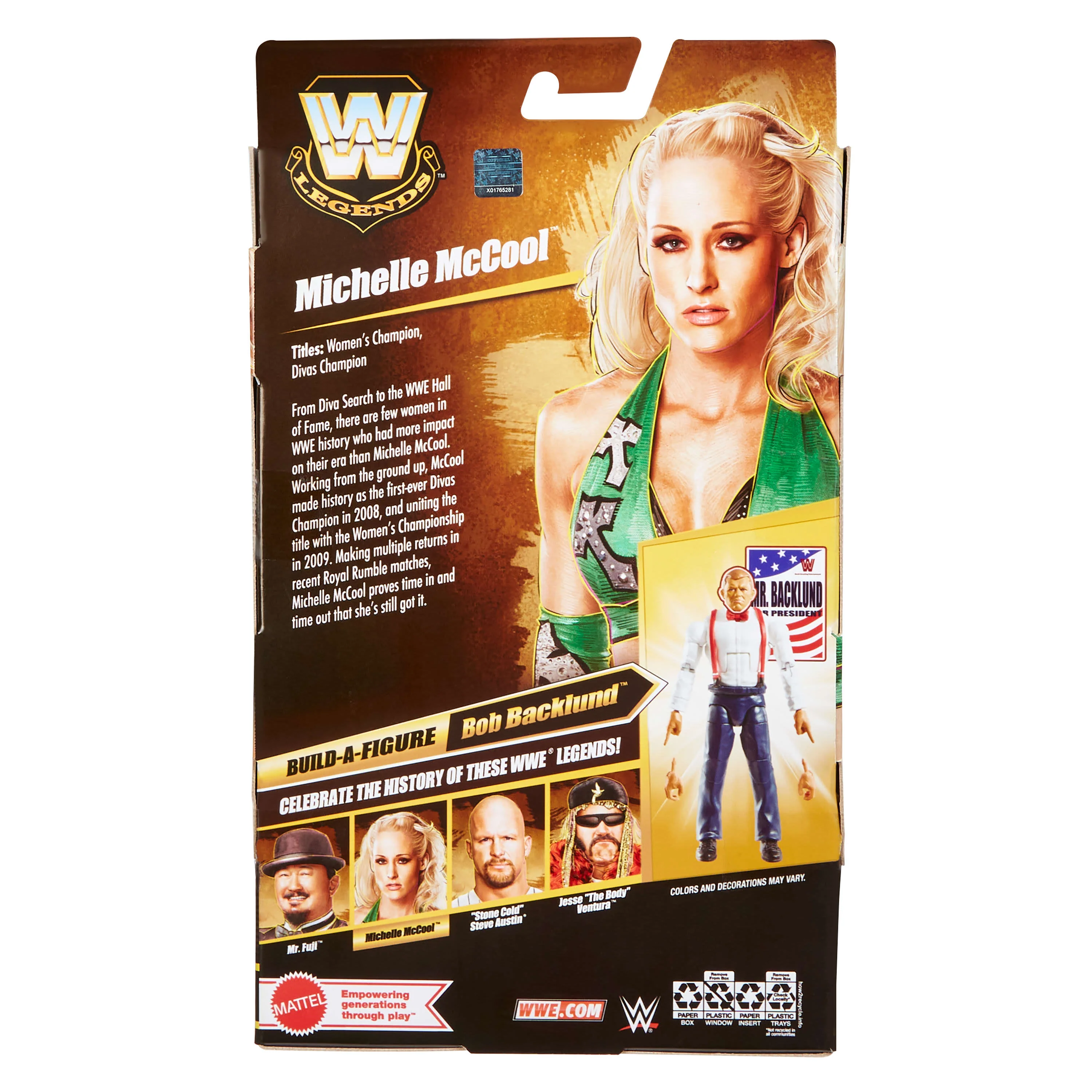 WWE Elite Legends Michelle McCool Action Figure - Image 5