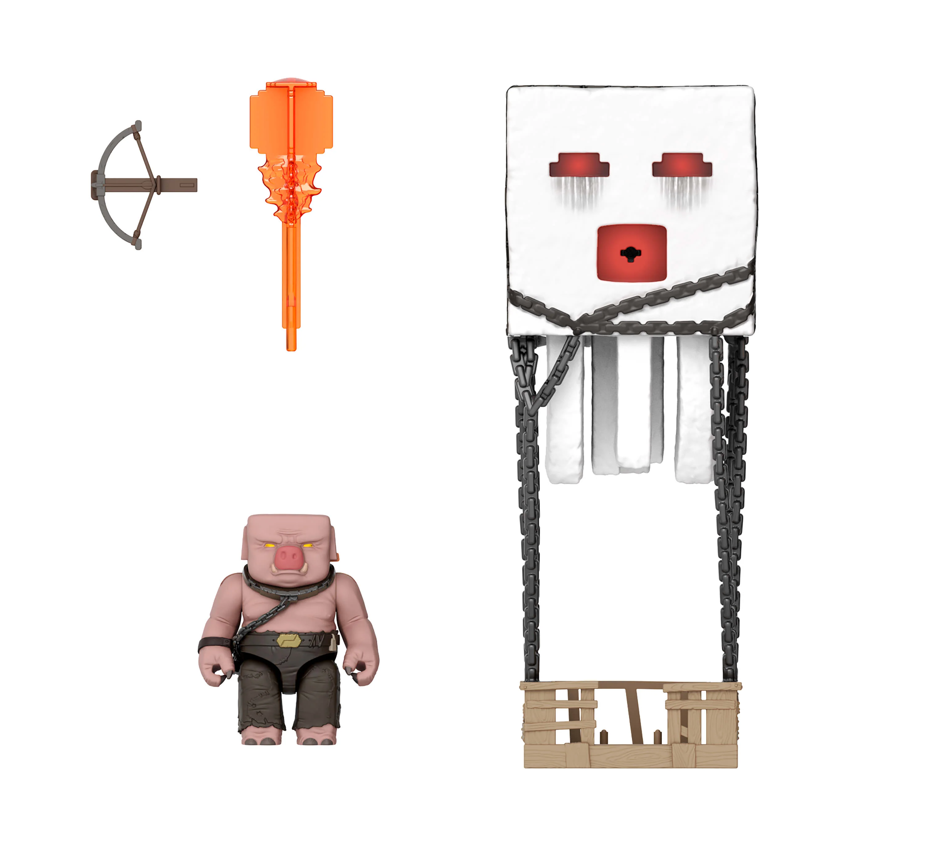 Minecraft Blast Attack Ghast Action Figure Set - Image 5