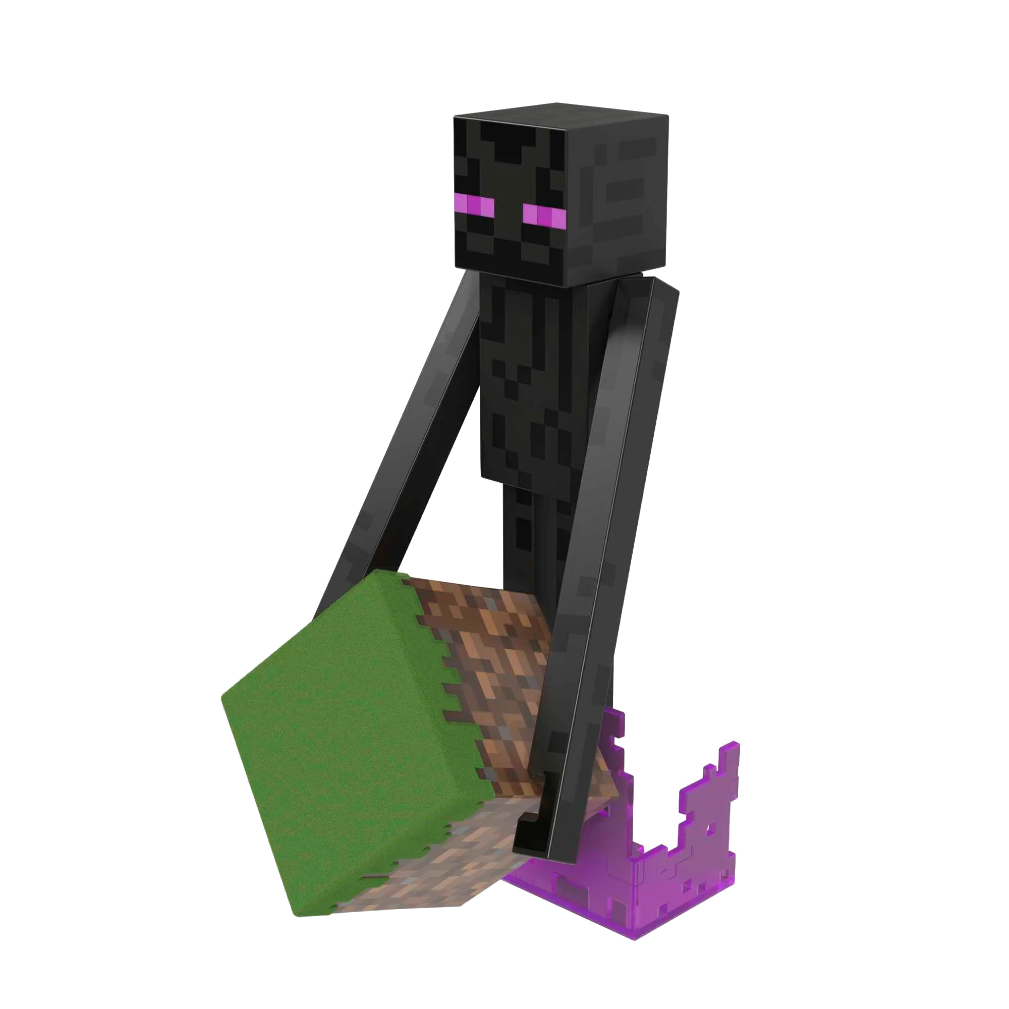 Minecraft Diamond Level Enderman Figure