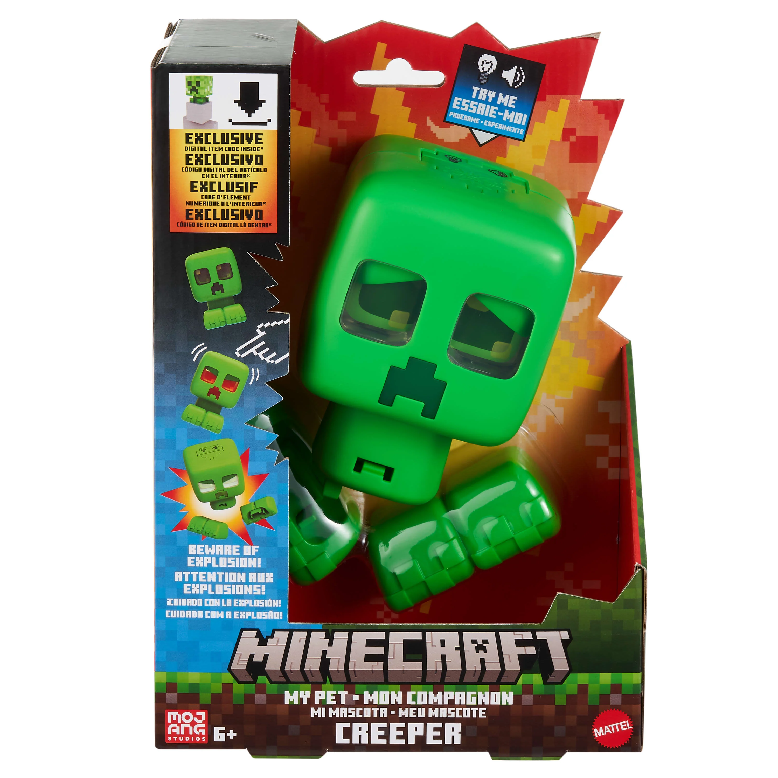 Minecraft My Pet Creeper Feature Figure - Image 8