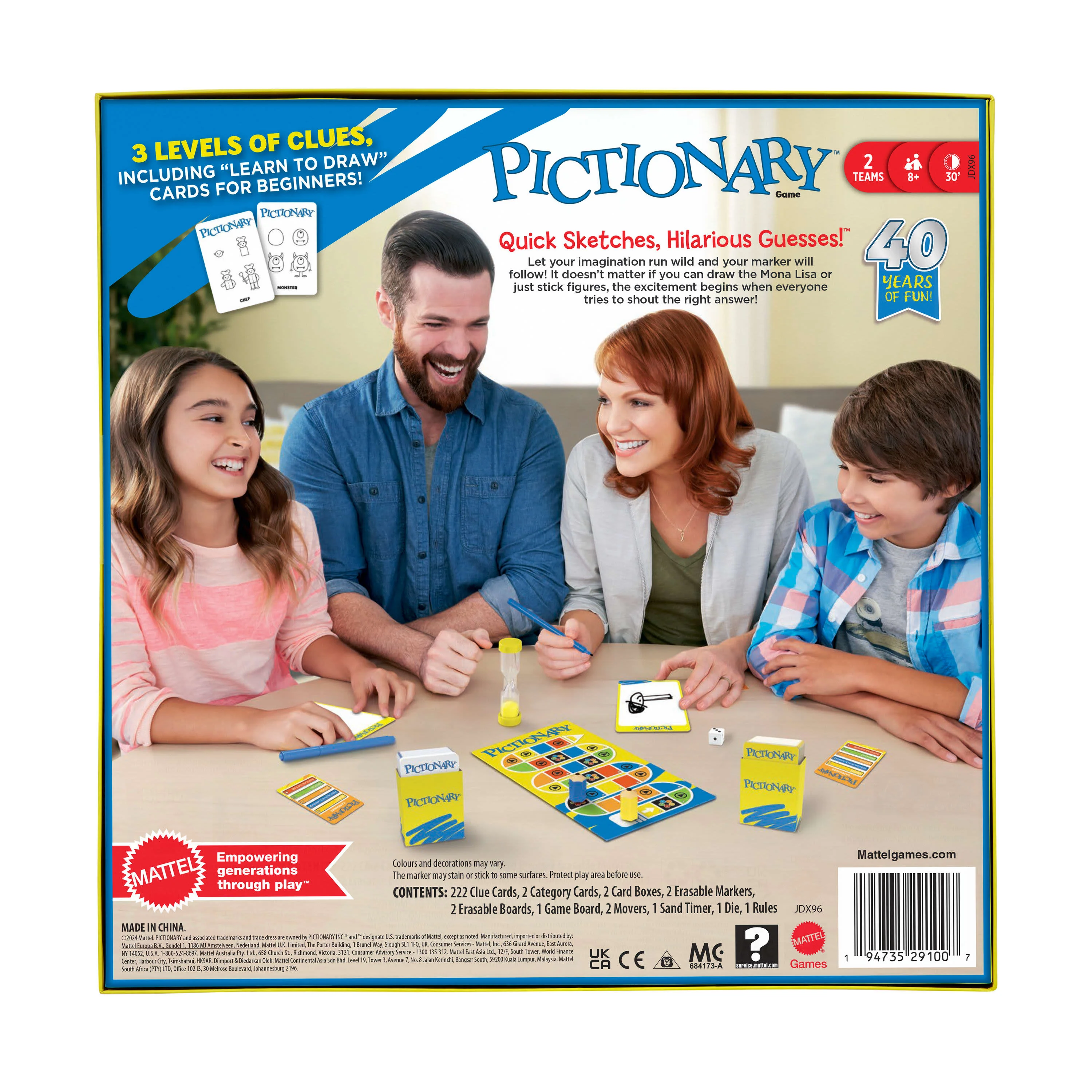 Pictionary Family Board Game - Image 6