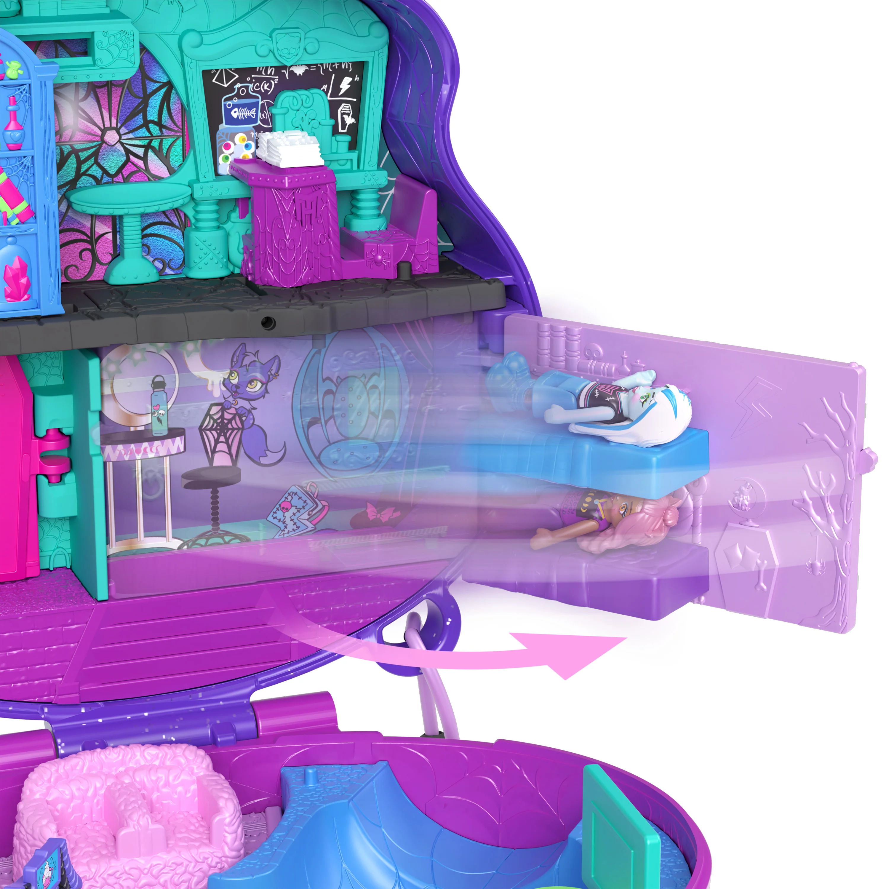 Polly Pocket Monster High Compact - Image 3
