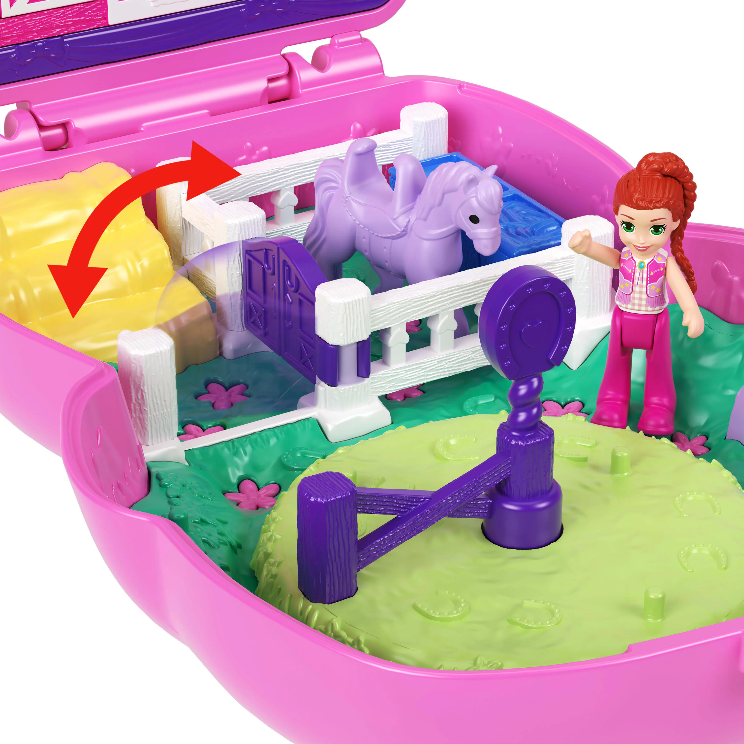 Polly Pocket Pony Rodeo Compact Playset - Image 6