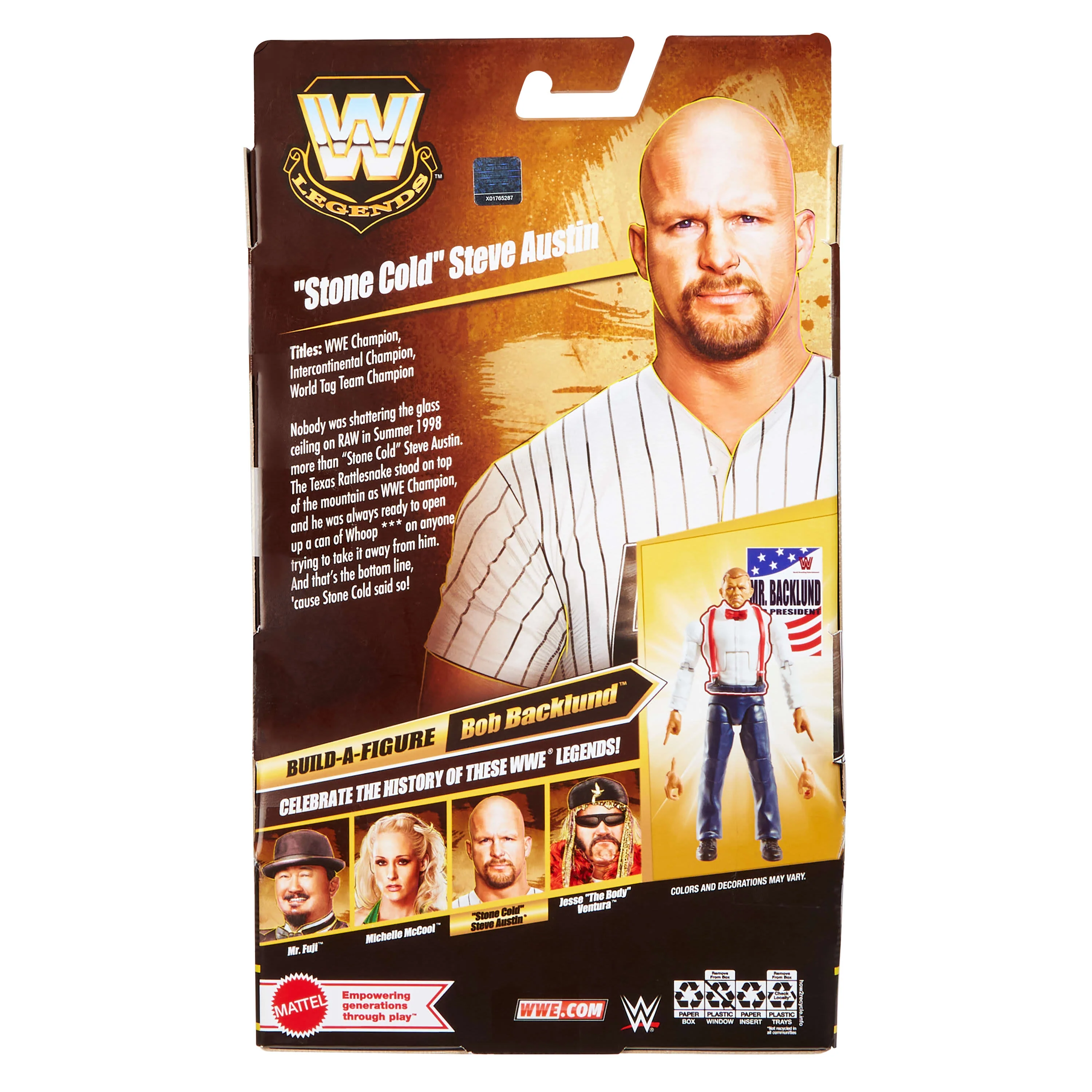 WWE Elite Legends "Stone Cold" Steve Austin Action Figure - Image 6